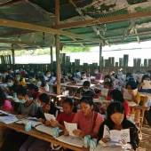 Catholic women, including nuns inside and outside Myanmar, speak out to stop violence against women in the 16 days campaign.