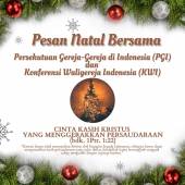 The Indonesian Church leaders have issued a Christmas message 2021 that reiterates to promote Christ's love and compassion.