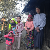 A Lisu Catechist named Peter Wo Par lives in Conifer village, away from Mogok city, more than 148 kilometers from Mandalay. Mogok is under the Diocese of Lashio.   Peter Wo’s 10 acres of land is full of different kinds of fruits like walnuts, peaches, quinces, crab apples.